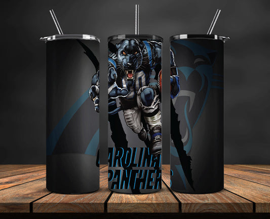 Panthers Tumbler Wrap ,Football Wraps  23