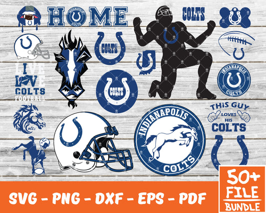 Indianapolis Colts Svg , Football Team Svg 24