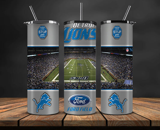 Detroit Lions Tumbler Wrap , Nfl Stadiums Tumbler Wraps 24