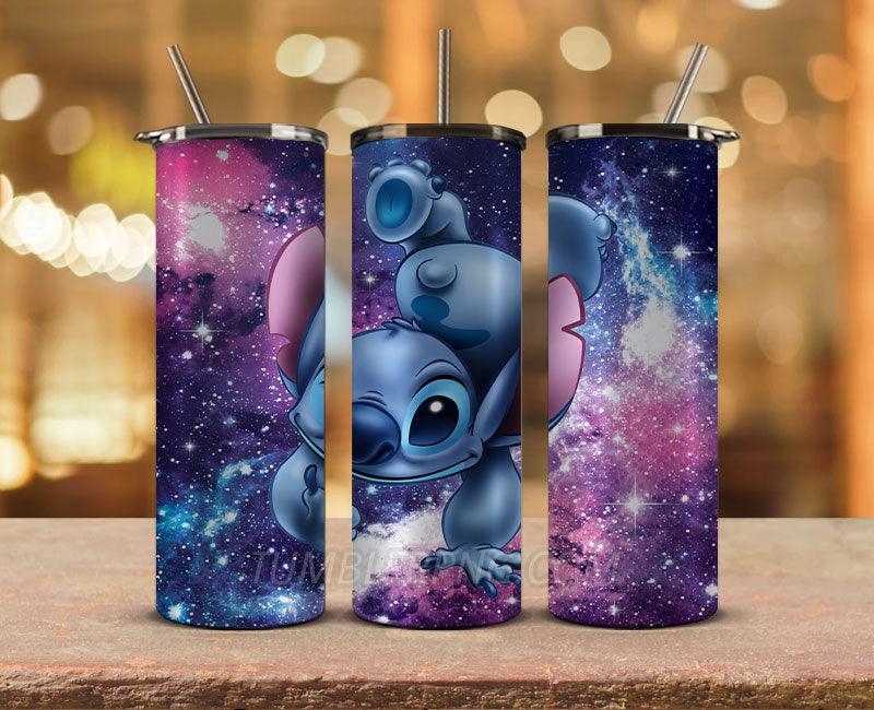 Stitch Starbucks 20oz Tumbler Png,20 oz Skinny Tumbler Wraps, Stitch Tumbler Wrap 24