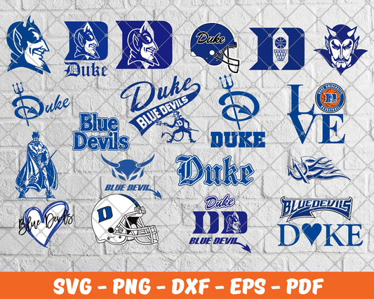 Duke Bluedevil Bundle Svg, Football Svg ,Sport Svg, Sport Bundle Svg 25