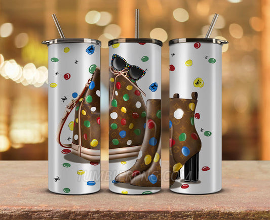 Luxury Designer Tumbler Design,Skinny Tumbler 20oz ,Digital Luxury Fashion 20oz Tumbler Wrap,Tumbler Logo Brand 25