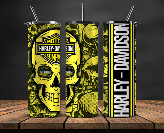 Harley Skinny Tumbler Png, Motor Harley Digital Tumbler Wrap, Harley Tumbler Wrap 27