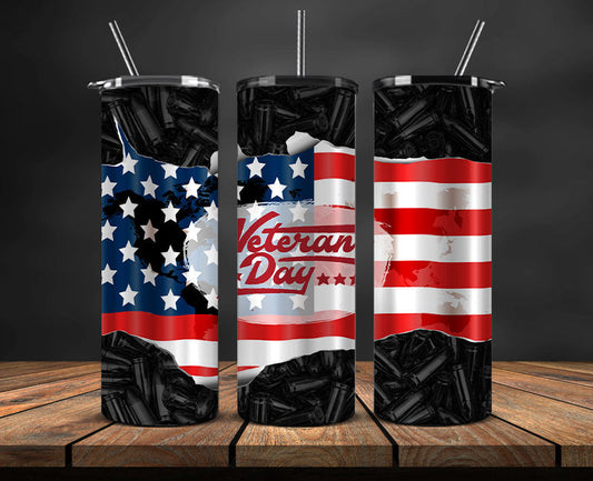 Veteran Military Tumbler, Veterans Day Tumbler , Veteran Tumbler Wrap 27