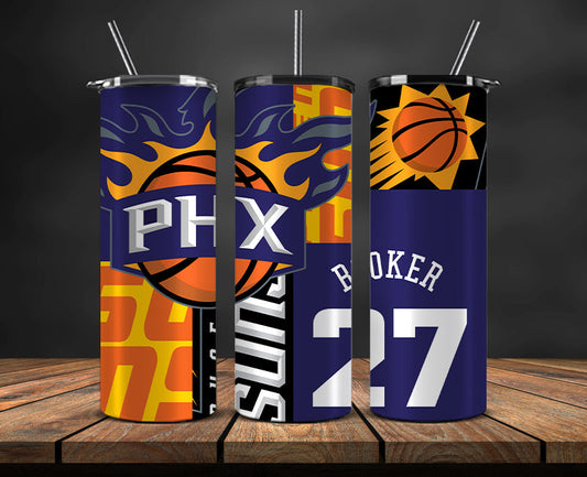 Phoenix Suns Tumbler,Basketball Sports Tumbler , Basketball Tumbler Wrap, Nba Tumbler Wrap 28