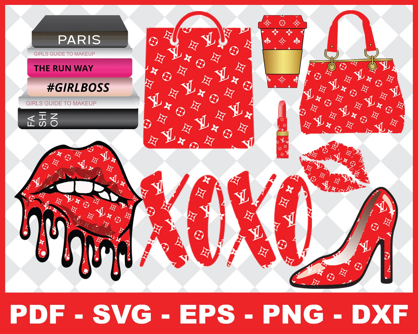 Bundle Logo Fashion Svg, Luxury Brand Svg, Famous Logo Svg 28