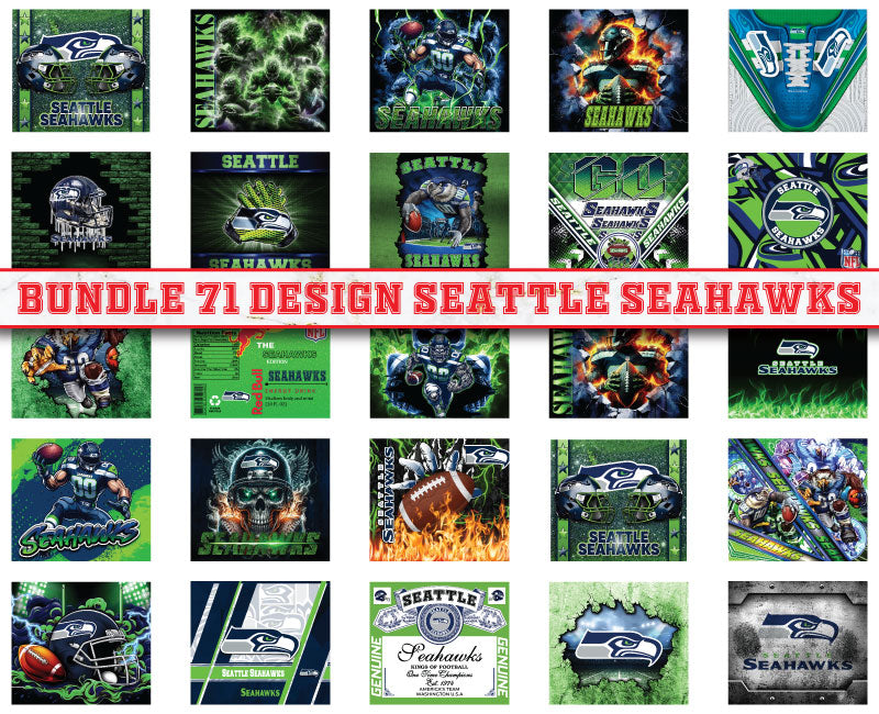 Seattle Seahawks Tumbler Wrap , Football Tumbler Png ,32 Team Sport png 29