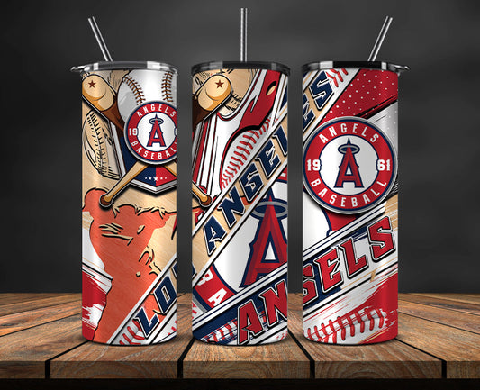 Los Angeles Angels Tumbler Wrap, Mlb Tumbler  Mlb Logo Tumbler Png 29