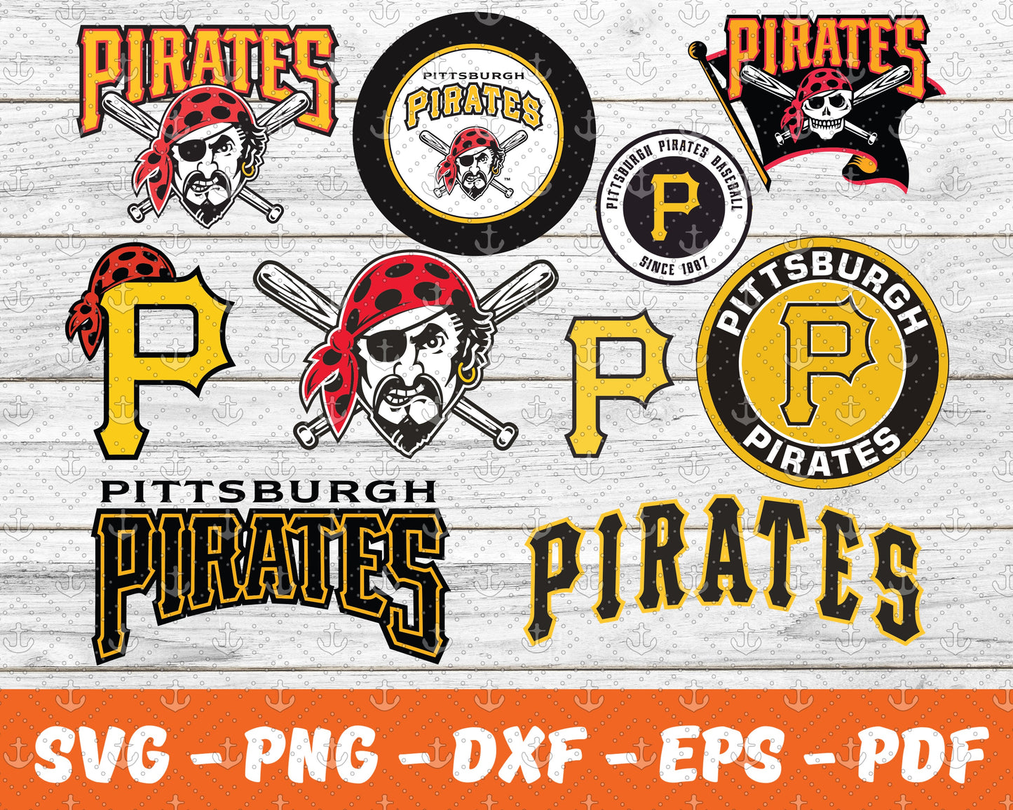 Pittsburgh Pirates Svg,Sport Svg , Bundle N C C A Svg 02