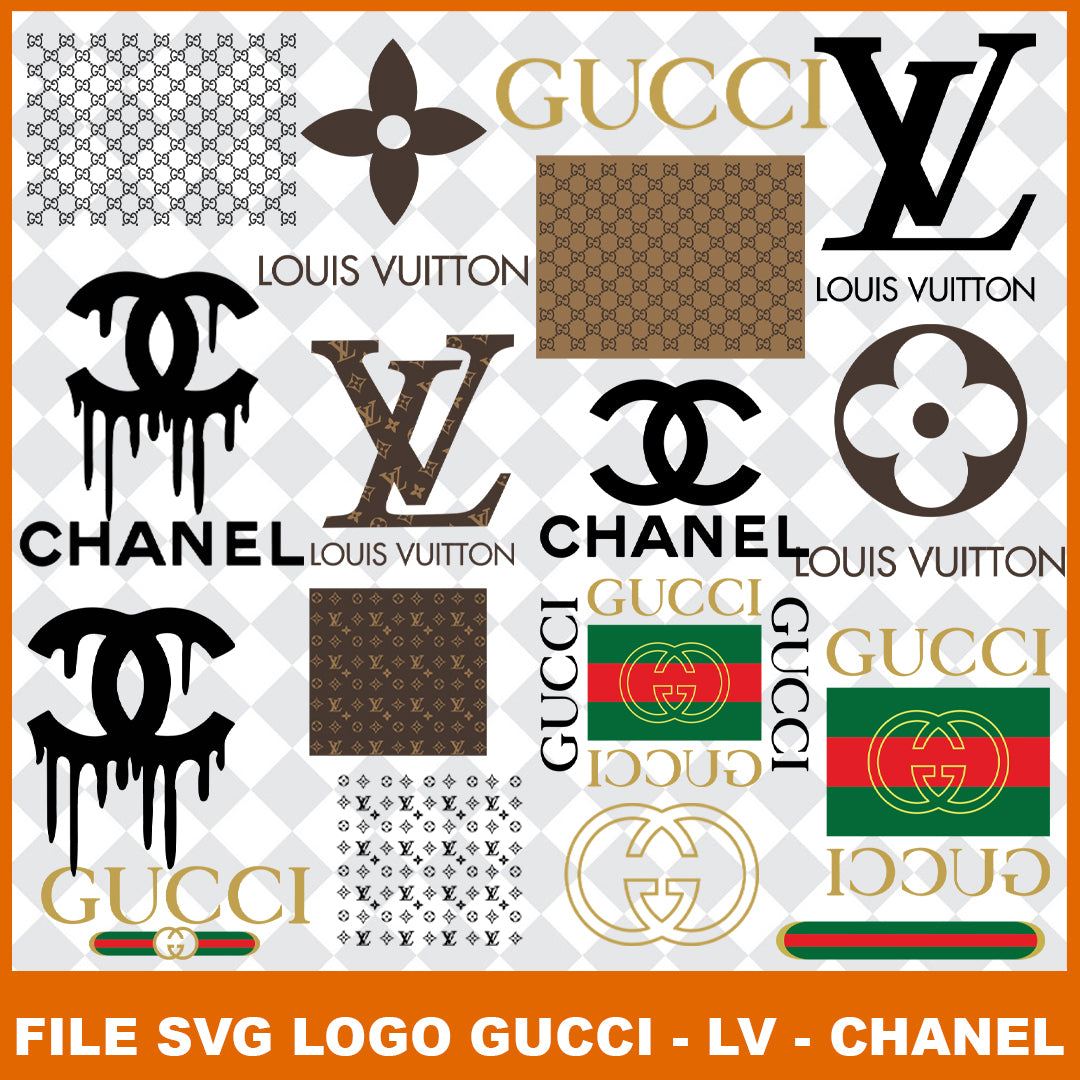 Bundle Logo Fashion Svg, Luxury Brand Svg, Famous Logo Svg 30 – Tumblerpng