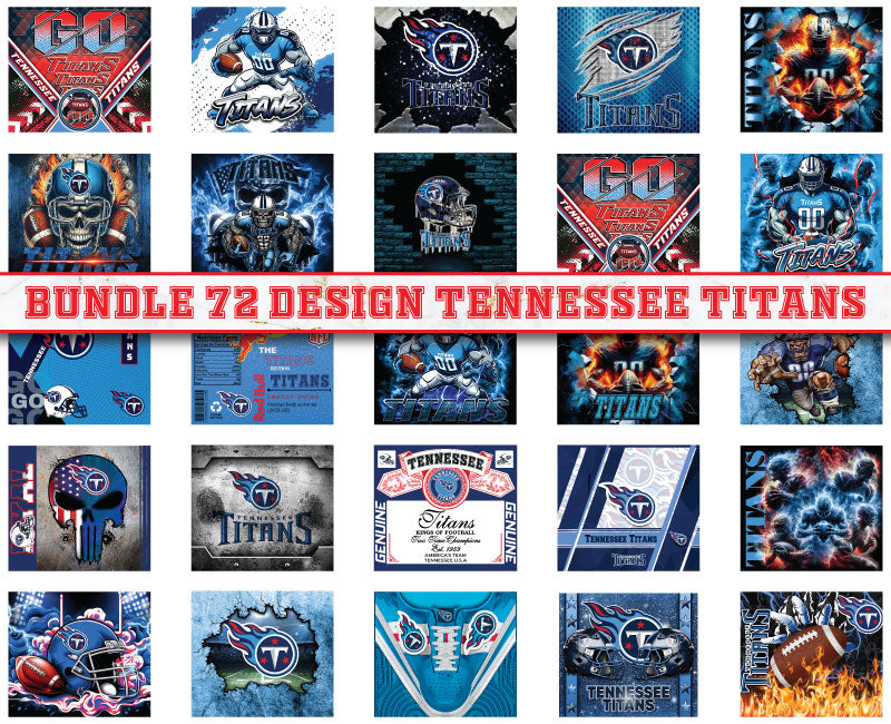 Tennessee Titans Tumbler Wrap , Football Tumbler Png ,32 Team Sport png 31
