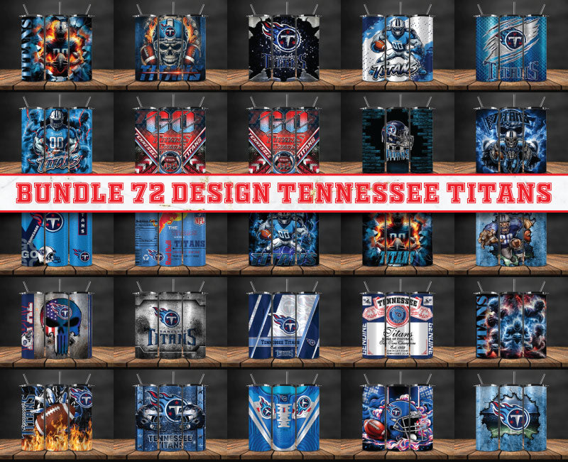 Tennessee Titans Tumbler Wrap , Football Tumbler Png ,32 Team Sport png 31