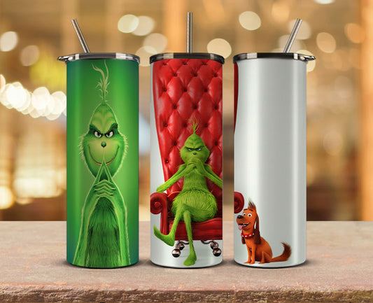 20oz Tumbler Png,Christmas Tumbler Design, 20 Oz Tumbler Sublimations,Grinch Tumbler 20oz Bundle, Christmas Tumbler PNG, Christmas Tumbler 34