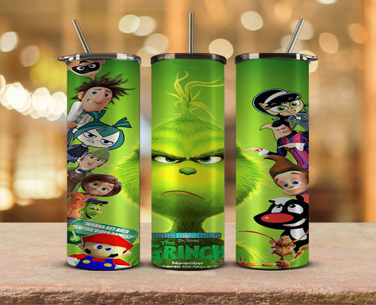 20oz Tumbler Png,Christmas Tumbler Design, 20 Oz Tumbler Sublimations,Grinch Tumbler 20oz Bundle, Christmas Tumbler PNG, Christmas Tumbler 35