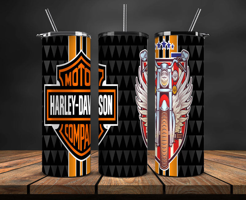 Harley Skinny Tumbler Png, Motor Harley Digital Tumbler Wrap, Harley Tumbler Wrap 35
