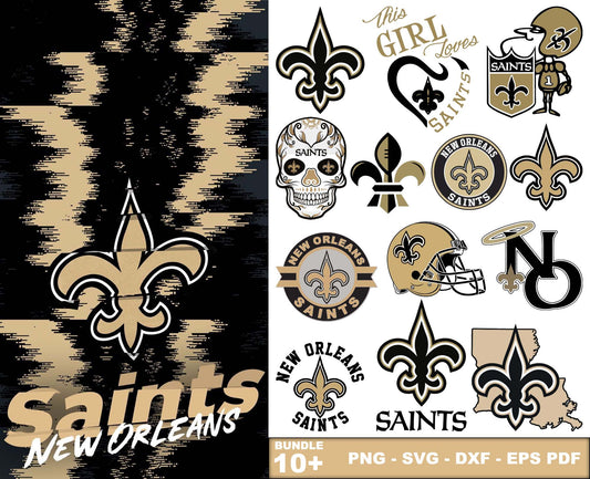 New Orleans Saints Svg , Football Team Svg 35