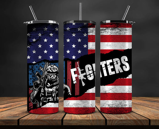 Veteran Military Tumbler, Veterans Day Tumbler , Veteran Tumbler Wrap 35