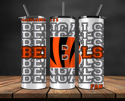 Cincinnati Bengals Tumbler, Bengals Logo,NFL Season Design 35