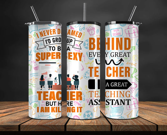 Teacher Tumbler ,Teacher Tumbler PNG, Teacher Tumbler Design Sublimation ,Teacher Tumbler Wrap 36