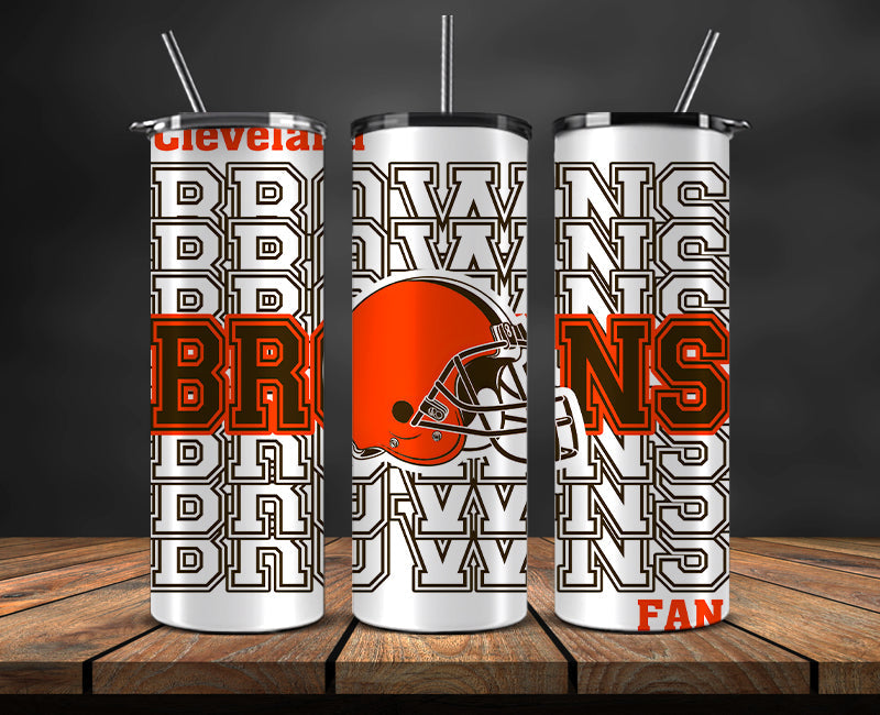 Cleveland Browns Tumbler, Browns Logo,NFL Season Design 37