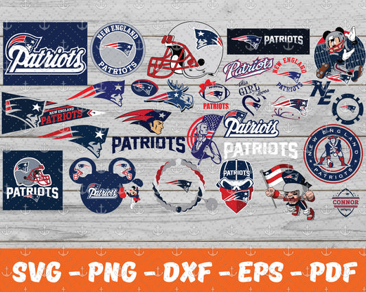 New England Patriots Svg , Sport Svg , Bundle N C C A Svg  37