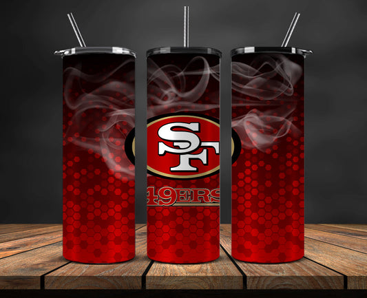 49ers Tumbler Wrap , Football Wraps, Nfl Smoke Tumbler Wrap 37