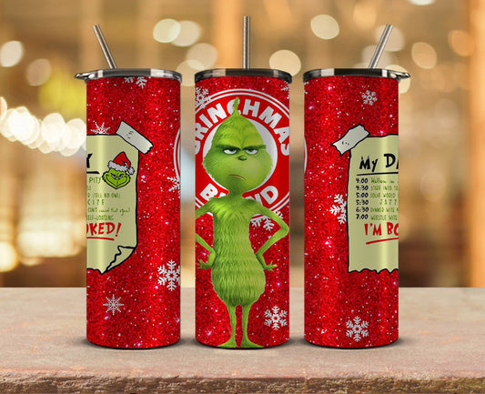 20oz Tumbler Png,Christmas Tumbler Design, 20 Oz Tumbler Sublimations,Grinch Tumbler 20oz Bundle, Christmas Tumbler PNG, Christmas Tumbler 38