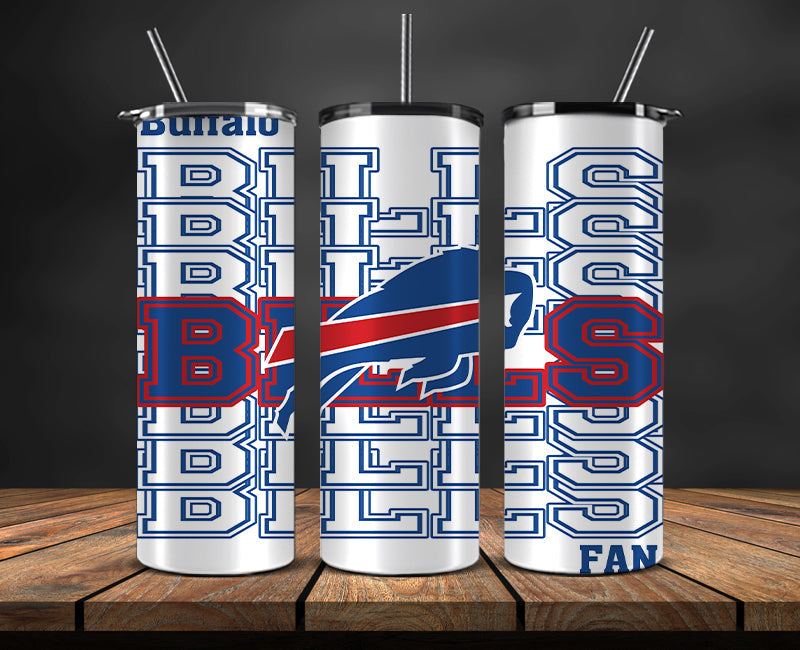 Buffalo Bills Tumbler, Bills Logo,NFL Season Design 38