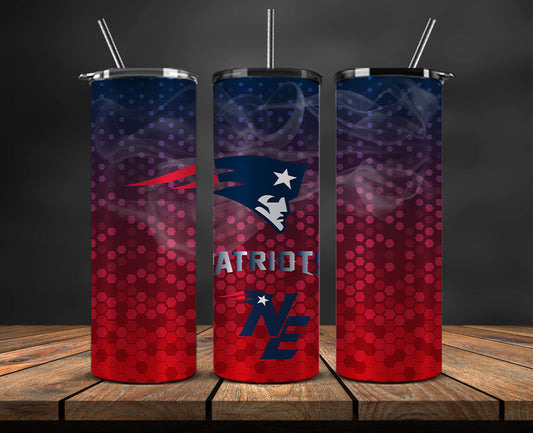 Patriots Tumbler Wrap , Football Wraps, Nfl Smoke Tumbler Wrap 38