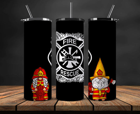 Firefighter Tumbler Wrap , Fire Rescue Fireman 39