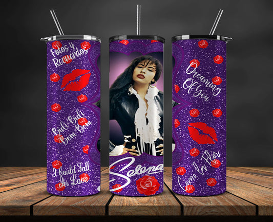 Selena Quintanilla Tumbler Wrap , Selena Tumbler Wrap , Selena Wrap 03