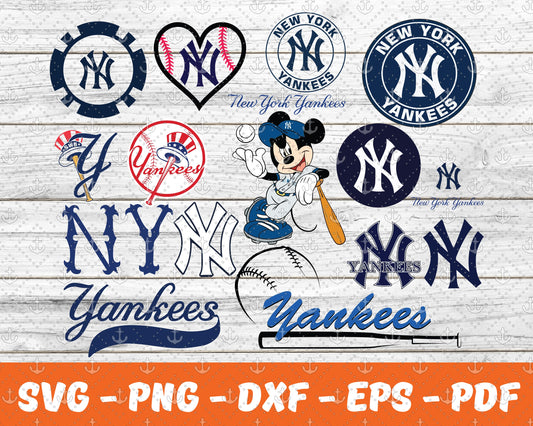 New York Yankees Svg ,Sport Svg , Bundle N C C A Svg  41