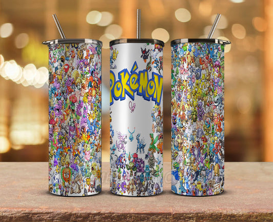 20oz Cartoon Tumbler Png , Tumbler 20oz Designs , Cartoon Tumbler Wrap 42