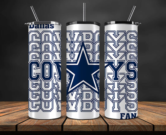 Dallas Cowboys Tumbler, Cowboys Logo,NFL Season Design 44