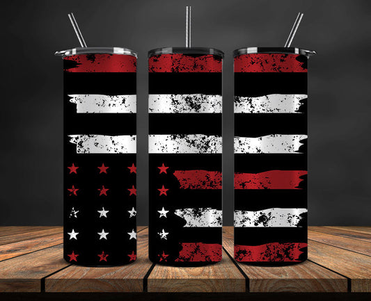 Firefighter Tumbler Wrap , Fire Rescue Fireman 44