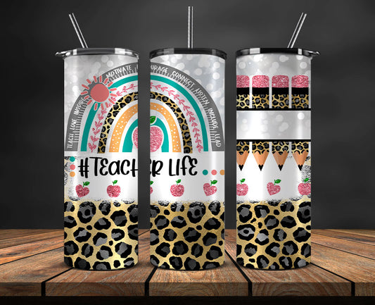 Teacher Tumbler ,Teacher Tumbler PNG, Teacher Tumbler Design Sublimation ,Teacher Tumbler Wrap 46