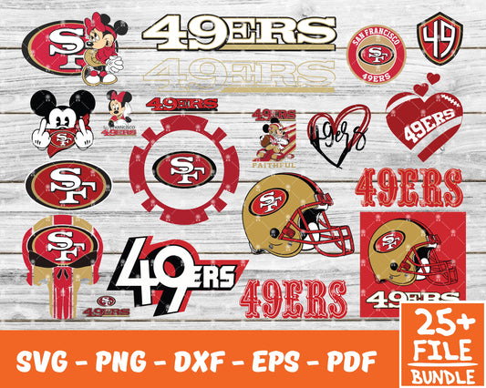 San Francisco 49ers Svg , Football Team Svg 46