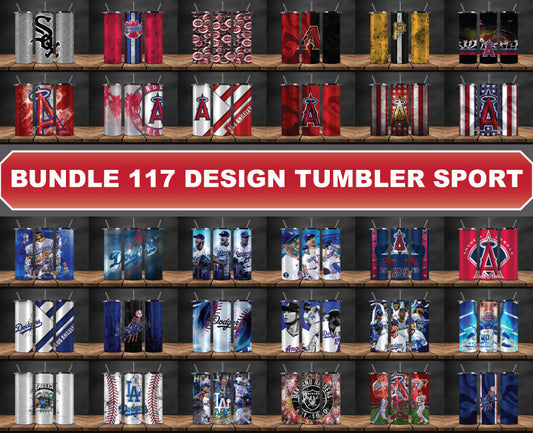 117 Design Logo Tumbler Wrap, Bundle Sport Tumbler 46