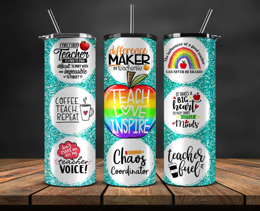 Teacher Tumbler ,Teacher Tumbler PNG, Teacher Tumbler Design Sublimation ,Teacher Tumbler Wrap 47