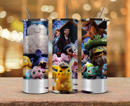 20oz Cartoon Tumbler Png , Tumbler 20oz Designs , Cartoon Tumbler Wrap 47