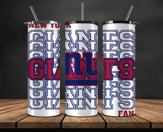 New York Giants Tumbler, NY Giants Logo,NFL Season Design 48