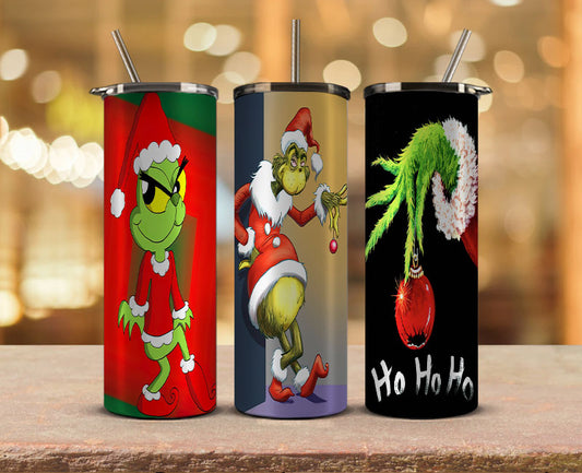 20oz Tumbler Png,Christmas Tumbler Design, 20 Oz Tumbler Sublimations,Grinch Tumbler 20oz Bundle, Christmas Tumbler PNG, Christmas Tumbler 48