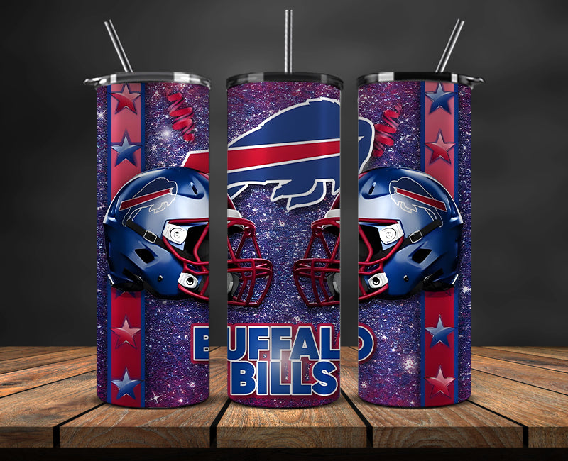 Buffalo Bills Tumbler, Bills Logo,NFL Season Design 04