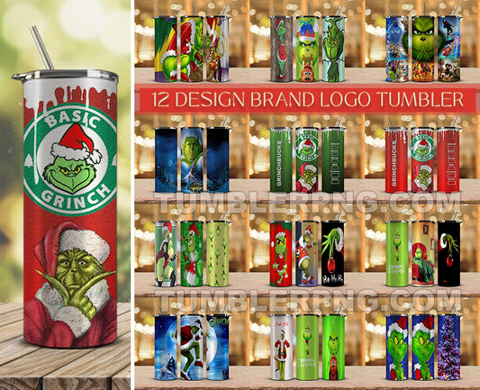 Wrap Bundle Christmas Tumbler Bundle , Christmas 20 oz Skinny Tumbler Wrap Png, Funny Christmas Tumbler, Cartoon Christmas 20oz, Tumbler Wrap Bundle Designs 18