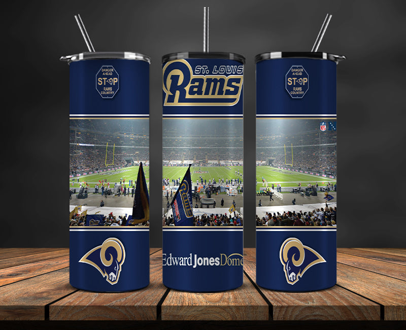 Rams Tumbler Wrap , Nfl Stadiums Tumbler Wraps 04