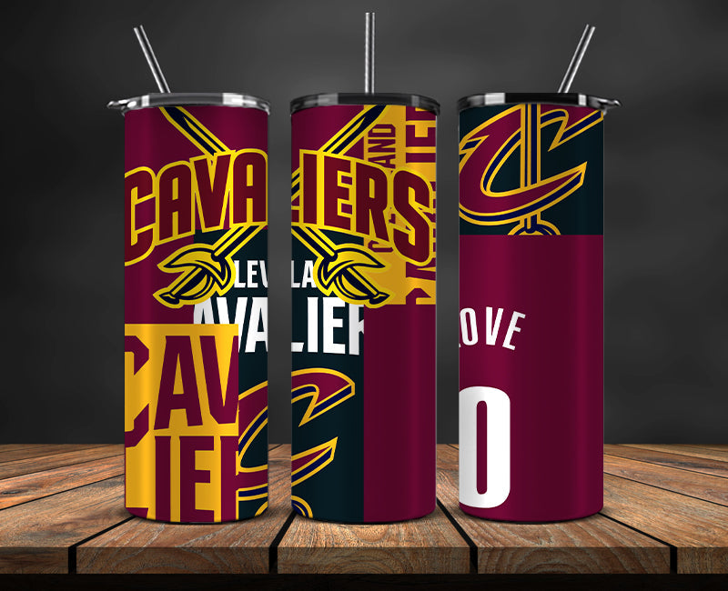 Cleveland Cavaliers Tumbler,Basketball Sports Tumbler , Basketball Tumbler Wrap, Nba Tumbler Wrap 04