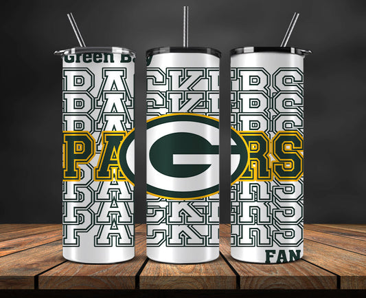 Green Bay Packers Tumbler, Packers Logo,NFL Season Design 52