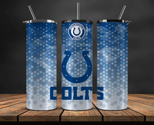 Colts Tumbler Wrap , Football Wraps, Nfl Smoke Tumbler Wrap 56