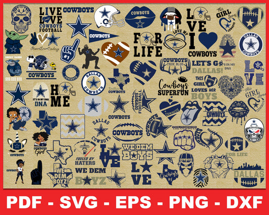 Dallas Cowboys Svg , Football Team Svg 59