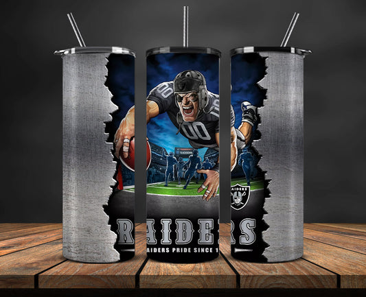 Las Vegas Raiders Tumbler, Raiders Logo Tumbler ,NFL Season 2023, Design 59